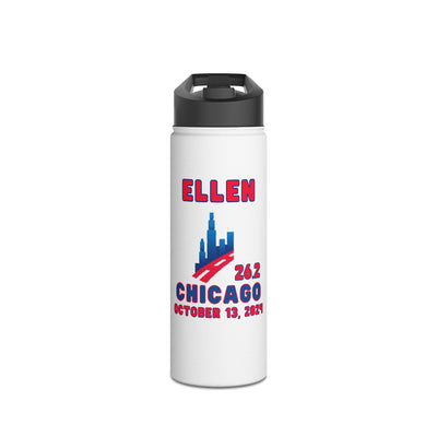 Chicago Tumbler, Stainless Steel Water Bottle, Standard Lid, BPA Free Lid, 2024 Chicago Runner, Personalized Marathon Gift