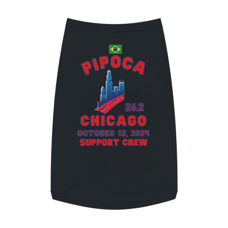 Chicago Support Crew Dog Tank, Pet Tank Top, Marathon Support Crew