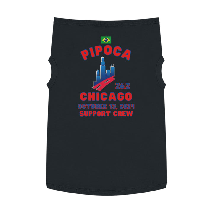 Chicago Support Crew Dog Tank, Pet Tank Top, Marathon Support Crew