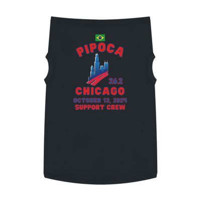 Chicago Support Crew Dog Tank, Pet Tank Top, Marathon Support Crew