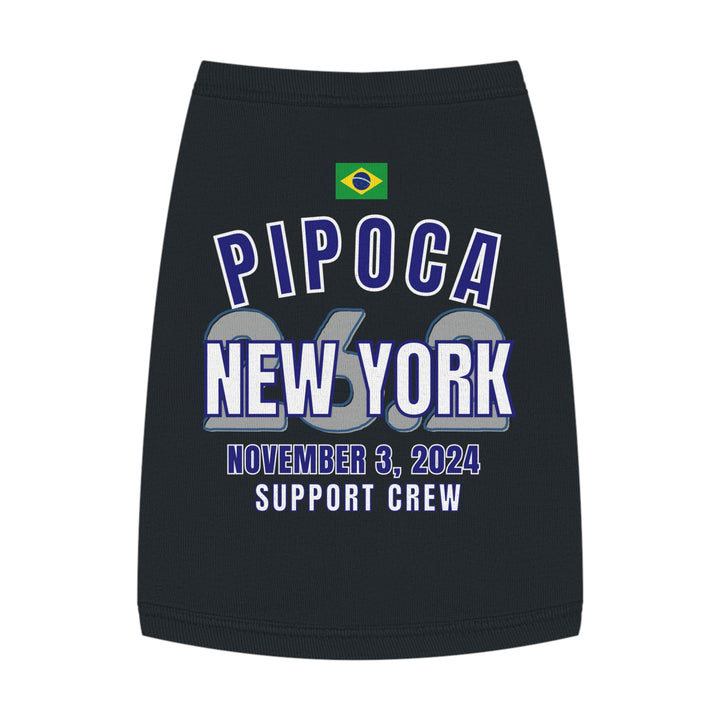 New York Support Crew Dog Tank, Pet Tank Top, Marathon Support Crew