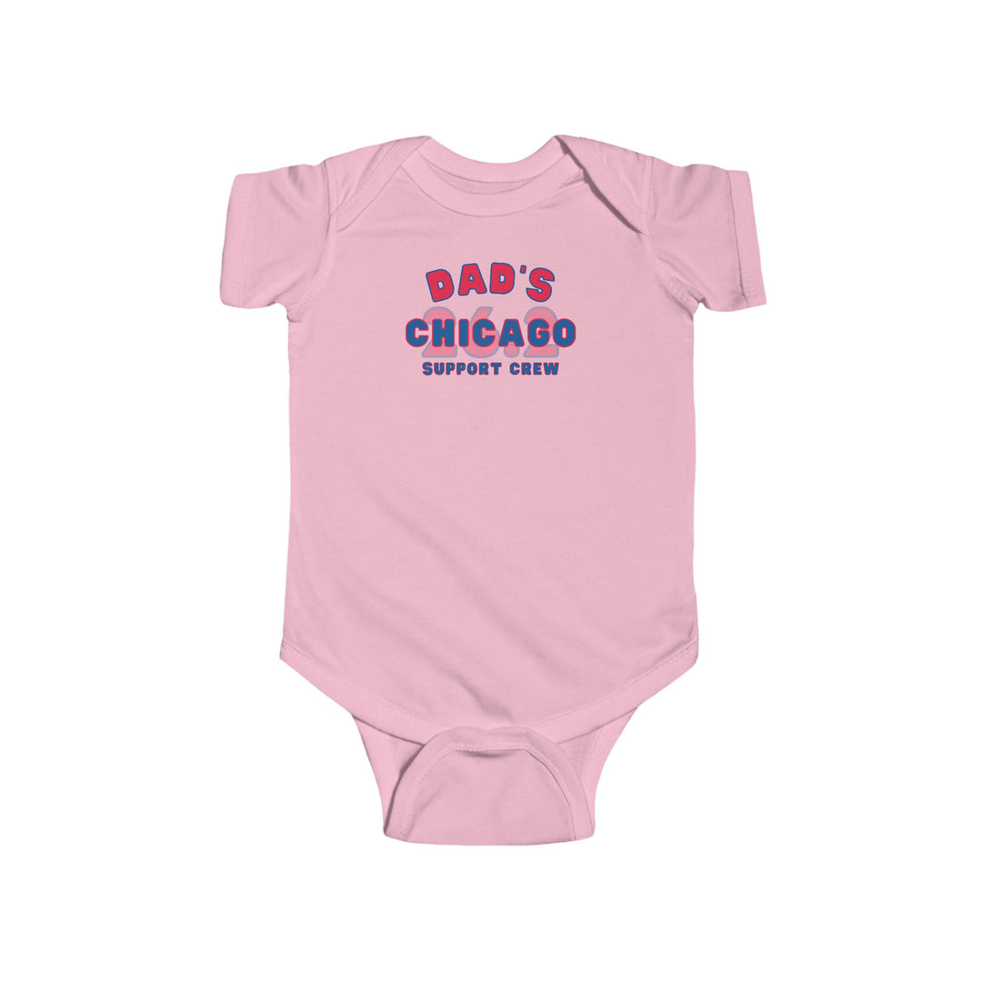 Chicago Onesie, Chicago Infant bodysuit, Chicago Support Crew, 2024, 2025, Chicago Baby, Mom, Dad, Family or Friend Support Crew