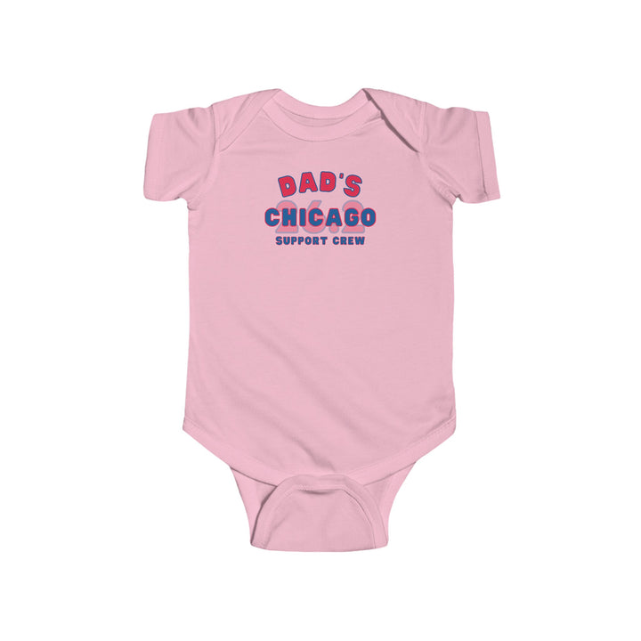 Chicago Onesie, Chicago Infant bodysuit, Chicago Support Crew, 2024, 2025, Chicago Baby, Mom, Dad, Family or Friend Support Crew