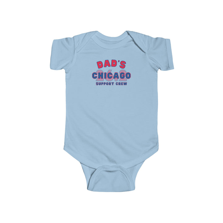 Chicago Onesie, Chicago Infant bodysuit, Chicago Support Crew, 2024, 2025, Chicago Baby, Mom, Dad, Family or Friend Support Crew