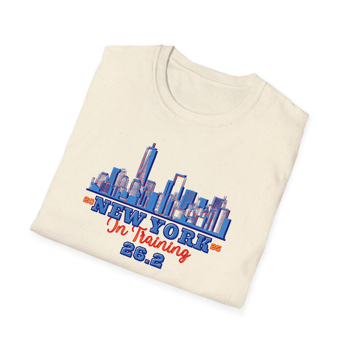 New York Runner, 26.2, Unisex Softstyle T-Shirt, 2025 NYC, Custom New York Tee, Marathon Runner Tee