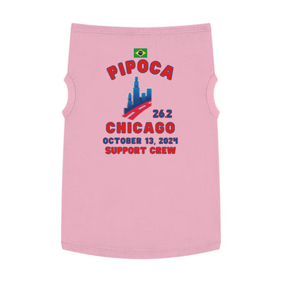 Chicago Support Crew Dog Tank, Pet Tank Top, Marathon Support Crew