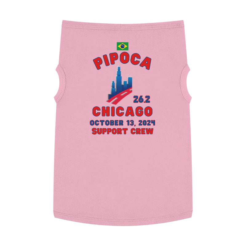 Chicago Support Crew Dog Tank, Pet Tank Top, Marathon Support Crew