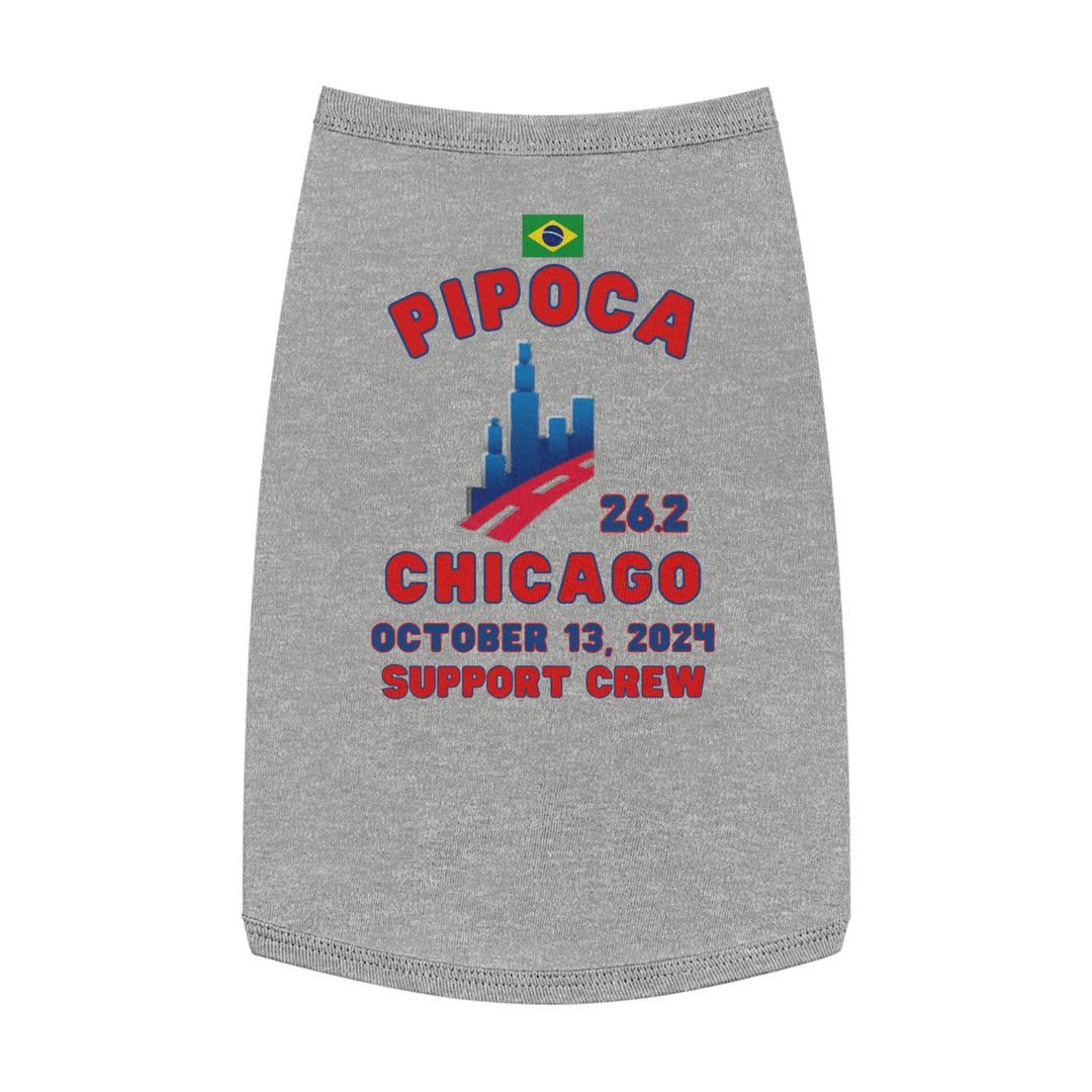 Chicago Support Crew Dog Tank, Pet Tank Top, Marathon Support Crew