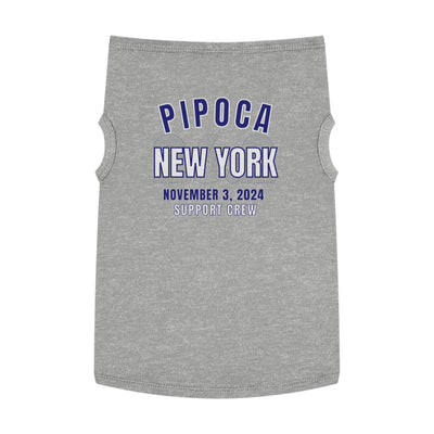 New York Support Crew Dog Tank, Pet Tank Top, Marathon Support Crew