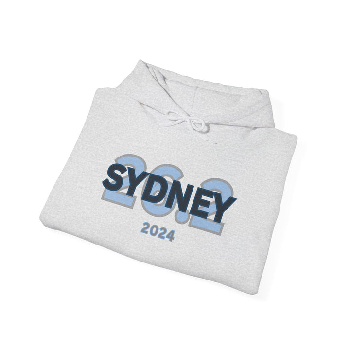 Sydney 26.2, Unisex Heavy Blend™ Hooded Sweatshirt, Marathon Hoodie, 2024 Sydney, Marathon Majors, Sydney Runner