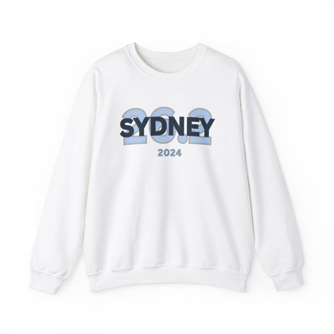 Sydney 26.2, Unisex Heavy Blend™ Crewneck Sweatshirt, Marathon Sweatshirt, Sydney Runners