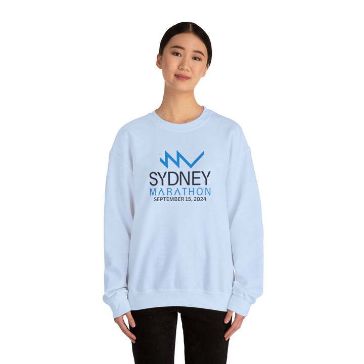 Sydney Runner, Unisex Heavy Blend™ Crewneck Sweatshirt, Marathon Sweatshirt, Marathon Majors