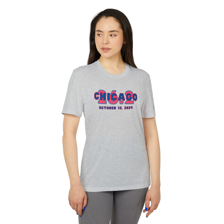 Chicago, 26.2, Adidas® Unisex Sport T-shirt, Marathon, Chicago Adidas Tee, Chicago Runner, 2024