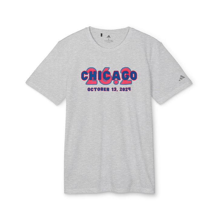 Chicago, 26.2, Adidas® Unisex Sport T-shirt, Marathon, Chicago Adidas Tee, Chicago Runner, 2024