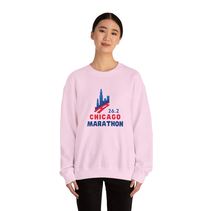 Chicago 26.2 Sweatshirt, Chicago Runner, Gift for Marathon Runner