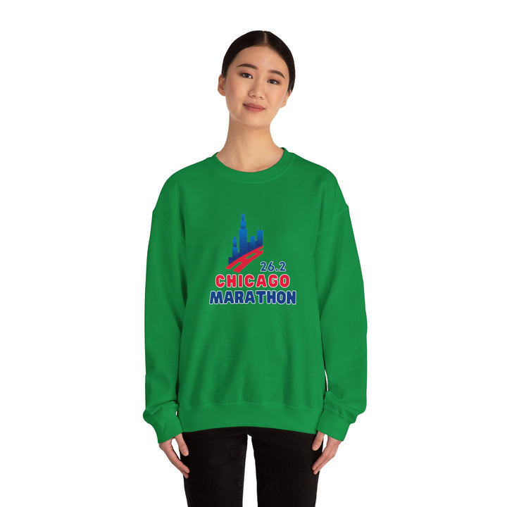 Chicago 26.2 Sweatshirt, Chicago Runner, Gift for Marathon Runner