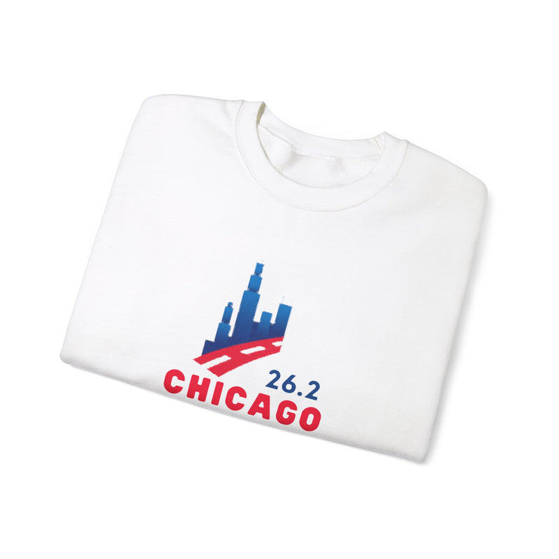 Chicago 26.2 Sweatshirt, Chicago Runner, Gift for Marathon Runner