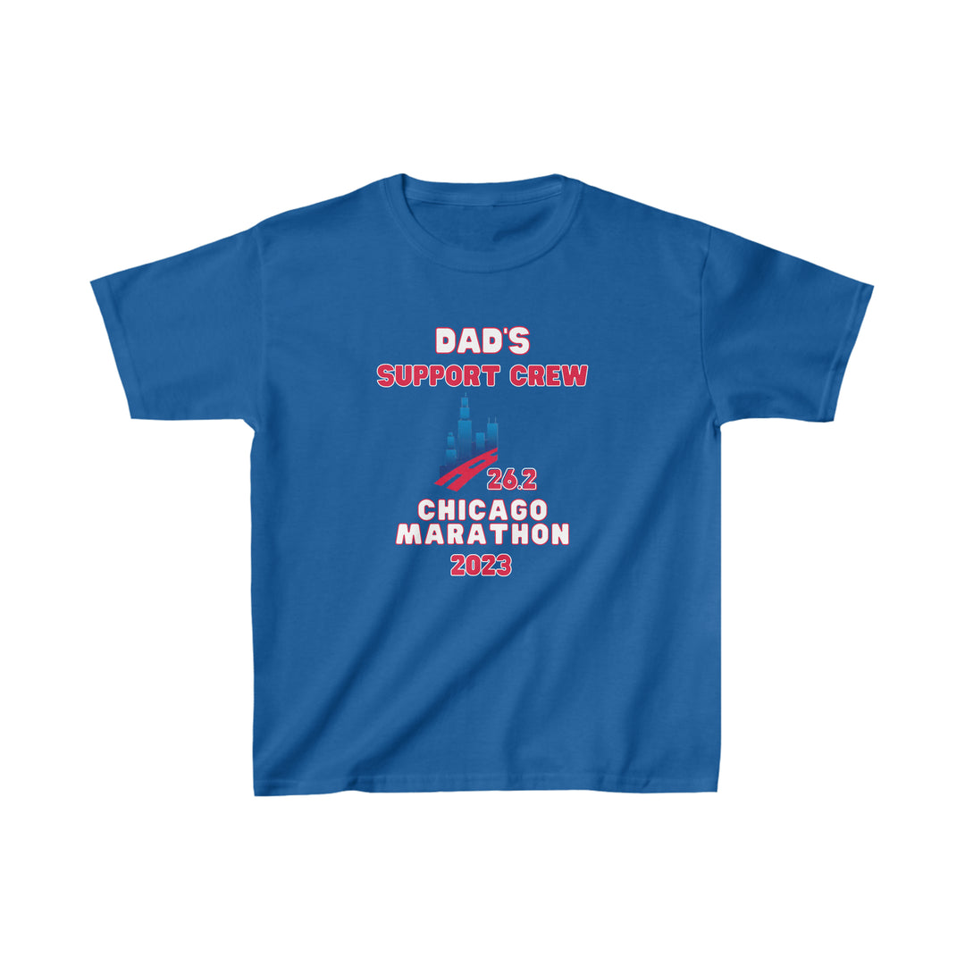 Chicago Marathon, Chicago Kids Support Crew Tee, Kids Marathon Support Shirt, Support Crew Kids Shirt for Chicago, Mom Support, Dad Support