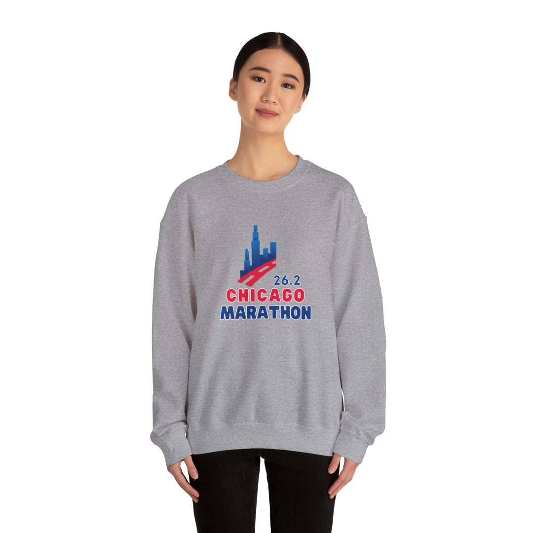 Chicago 26.2 Sweatshirt, Chicago Runner, Gift for Marathon Runner