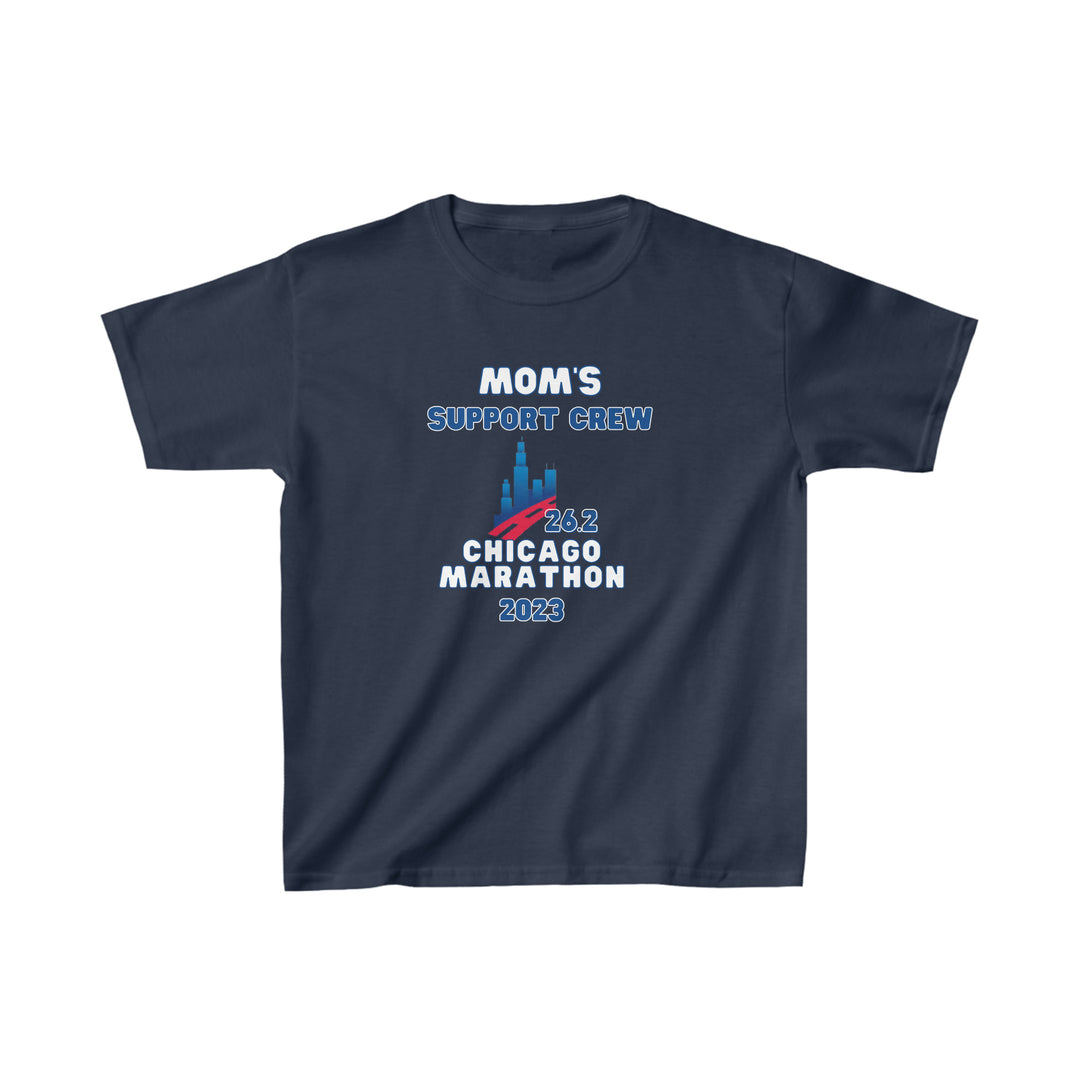 Chicago Marathon, Chicago Kids Support Crew Tee, Kids Marathon Support Shirt, Support Crew Kids Shirt for Chicago, Mom Support, Dad Support