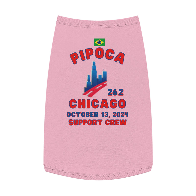 Chicago Support Crew Dog Tank, Pet Tank Top, Marathon Support Crew