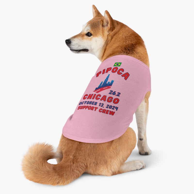 Chicago Support Crew Dog Tank, Pet Tank Top, Marathon Support Crew