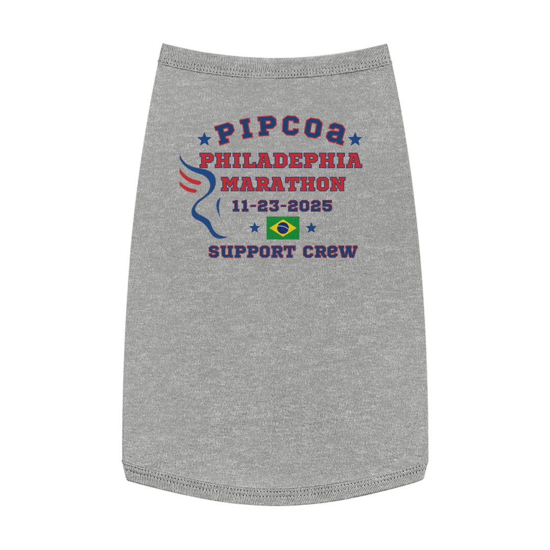 Philly Support Crew, Pet Tank Top, Marathon, Dog Support Crew, Philadelphia Dog Tank