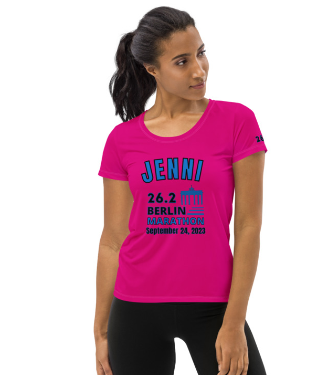 Berlin, 26.2, Marathon Athletic Shirt, Berlin Race Day Shirt, 2023 Berlin