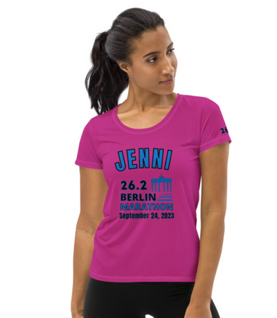 Berlin, 26.2, Marathon Athletic Shirt, Berlin Race Day Shirt, 2023 Berlin