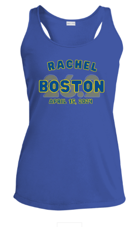 Boston Runner, Boston Performance Tank, Boston Qualified, 2023 Boston Runner, Boston Running Tank