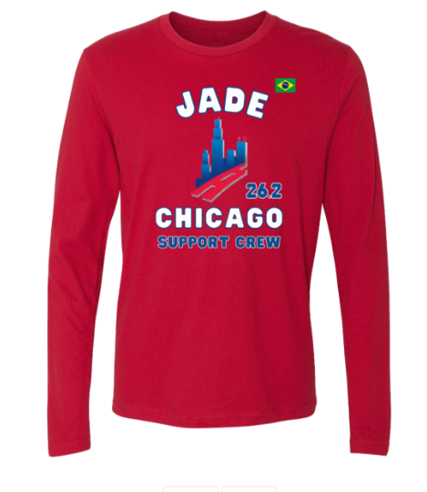 Chicago Support Crew, Men's Premium Long Sleeve, Marathon T-Shirt