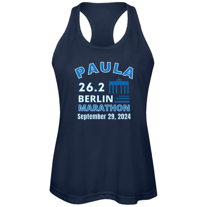 Berlin Race Day Tank, Womens Racerback Tank, Personalized Marathon Tank, Berlin Runners