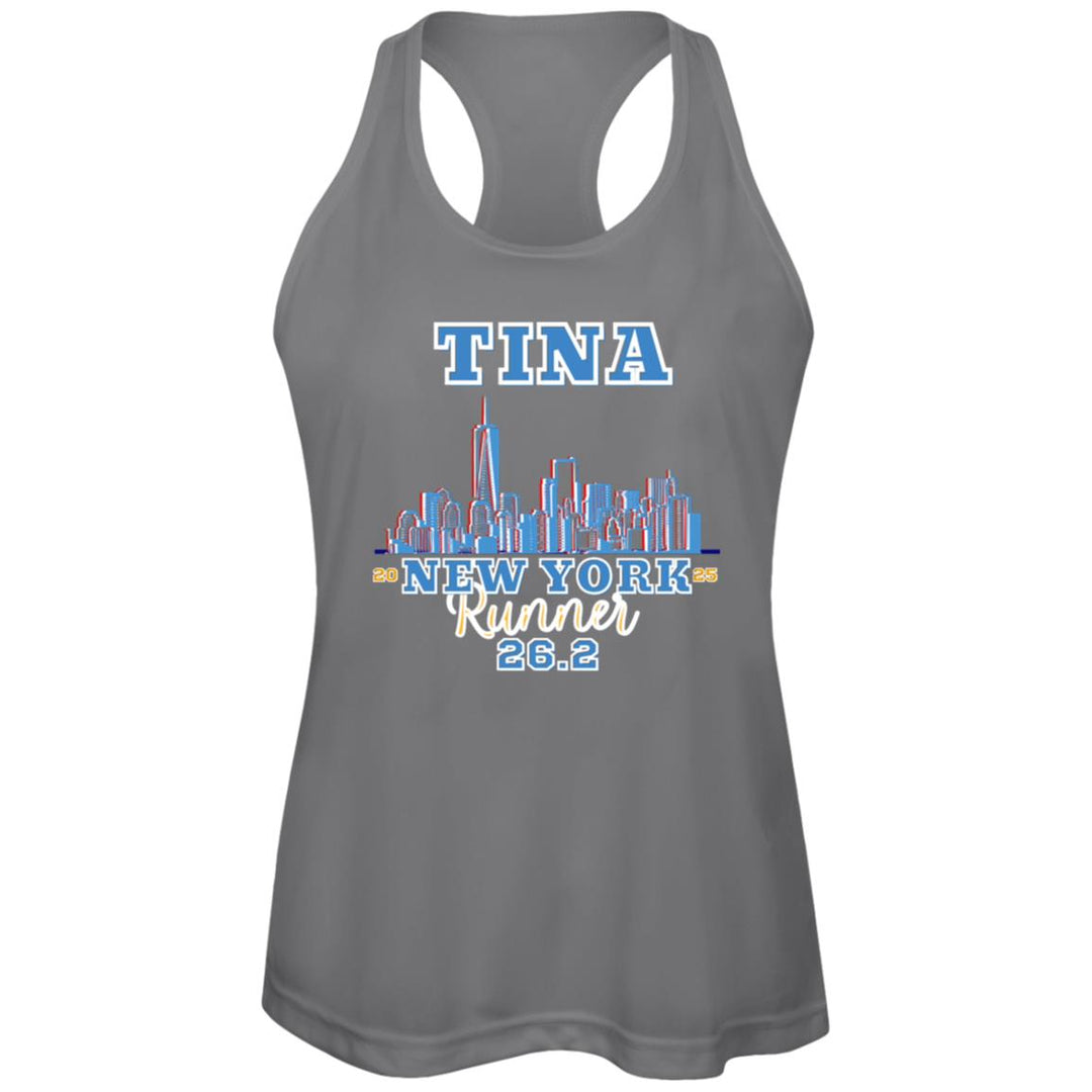 New York Race Day Tank, Marathon Majors, Womens Racerback Tank, Personalized Tee, 2024 NYC, 2025