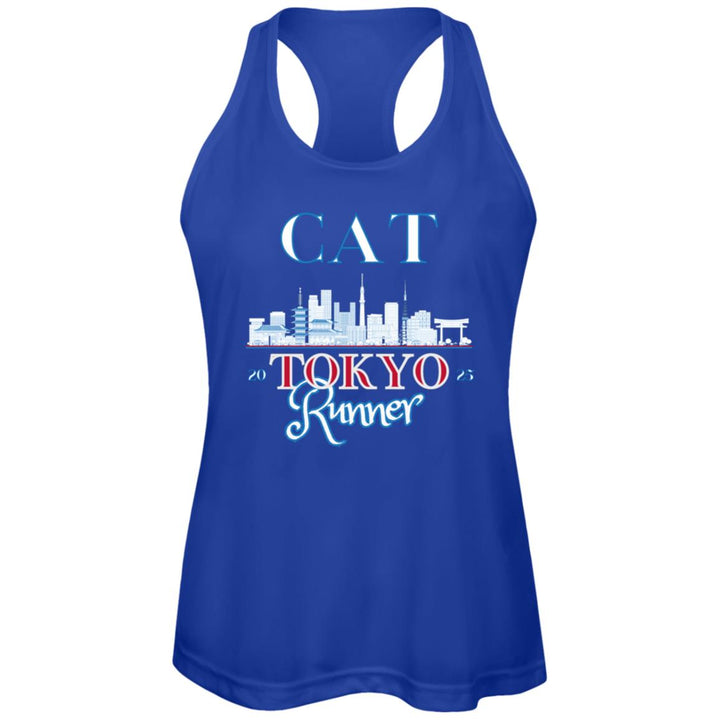 Tokyo Race Day Tank, Womens Performance Racerback Tank, Tokyo Runner, 2025 Tokyo Tee