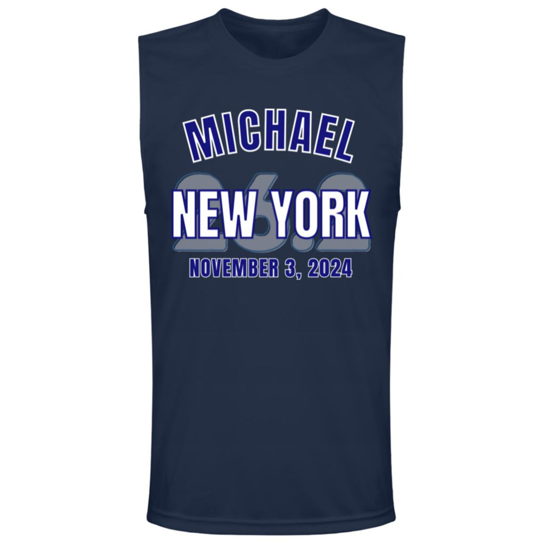 NYC Race Day Tank,  Men's Performance Tee, 2024 NYC Tank, NY Runners,