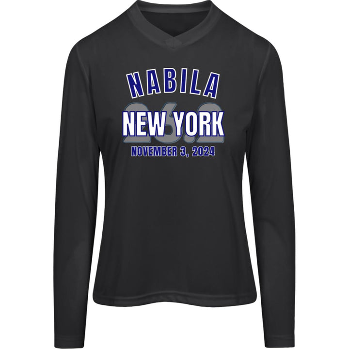 New York 26.2, Women's Performance Long Sleeve Tee, 2024 NYC Runner