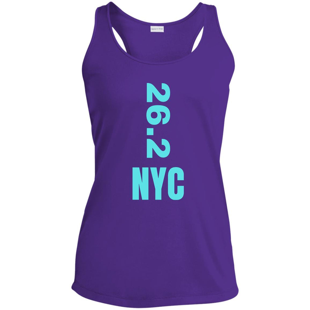 NY 26.2 Tank, New York Runner, Ladies' Performance Racerback Tank