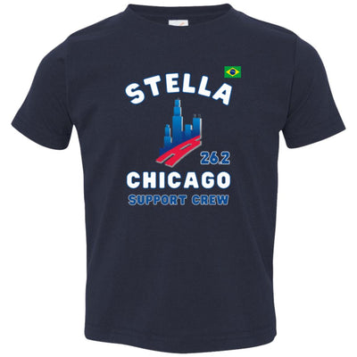 Chicago Support Crew, Toddler Jersey T-Shirt, Marathon Shirt