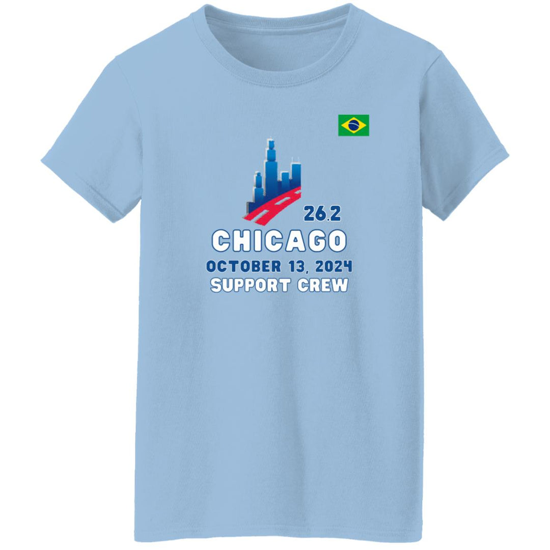 Chicago Support Crew,  Ladies'  T-Shirt, Custom Chicago Tee