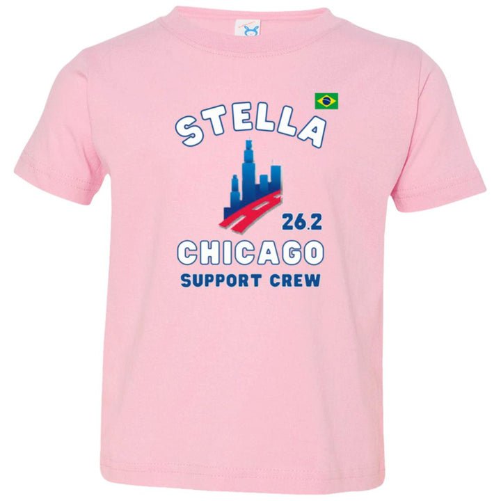 Chicago Support Crew, Toddler Jersey T-Shirt, Marathon Shirt