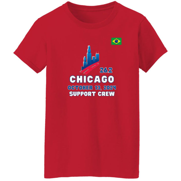 Chicago Support Crew,  Ladies'  T-Shirt, Custom Chicago Tee