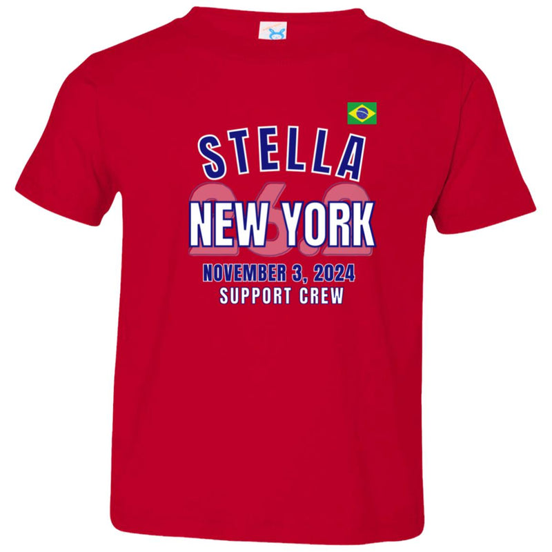 New York Support Crew, Toddler Jersey T-Shirt, Marathon Tee