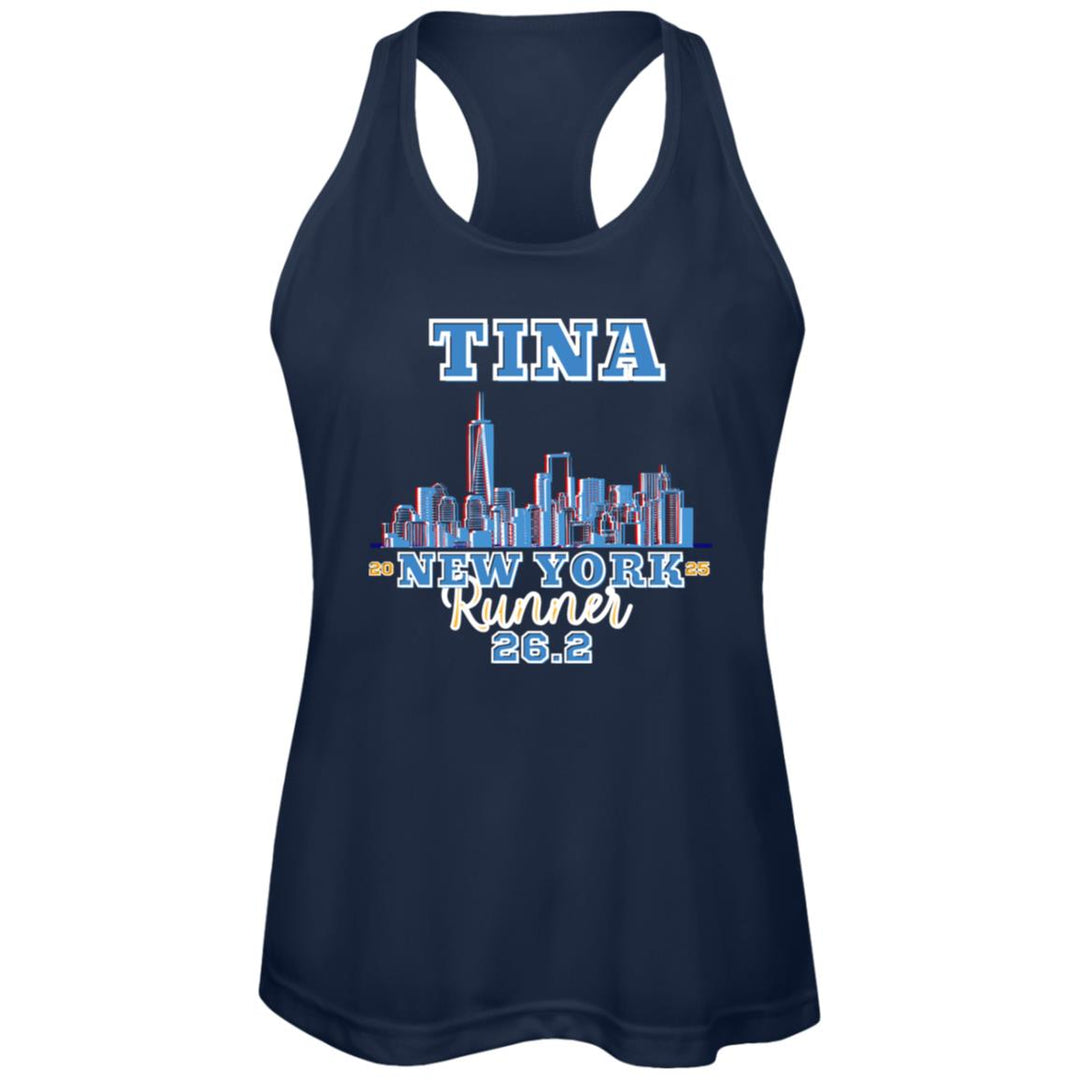 New York Race Day Tank, Marathon Majors, Womens Racerback Tank, Personalized Tee, 2024 NYC, 2025