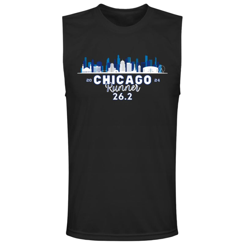 Chicago Performance Tee, 2024 Chicago Runner, Men&