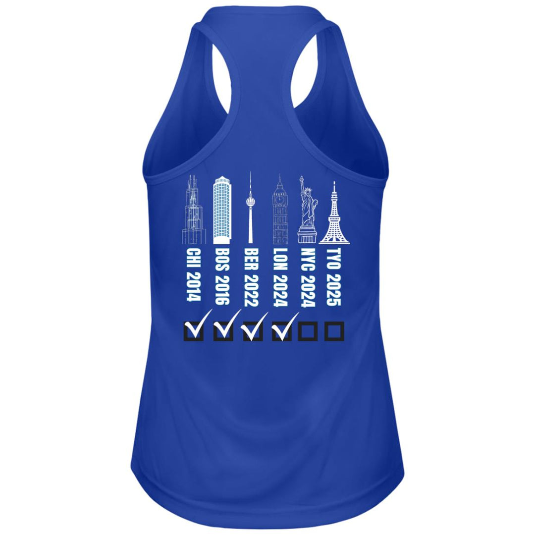 New York Race Day Tank, Marathon Majors, Womens Racerback Tank, Personalized Tee, 2024 NYC, 2025