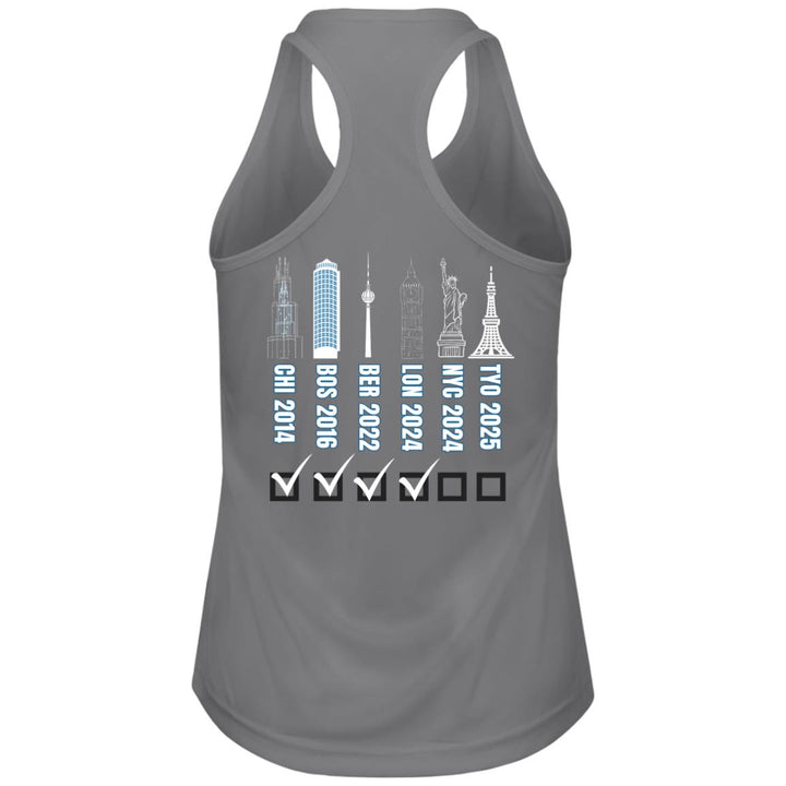 New York Race Day Tank, Marathon Majors, Womens Racerback Tank, Personalized Tee, 2024 NYC, 2025