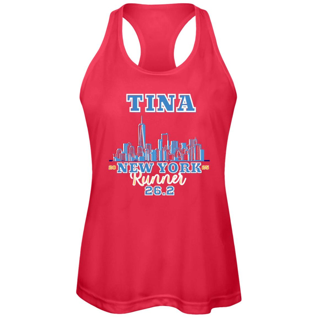 New York Race Day Tank, Marathon Majors, Womens Racerback Tank, Personalized Tee, 2024 NYC, 2025