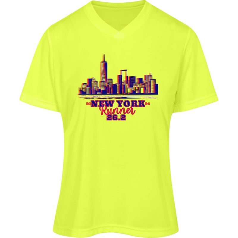 New York Race Day Shirt, Womens Performance Tee, 2024 NYC Runner, New York City,