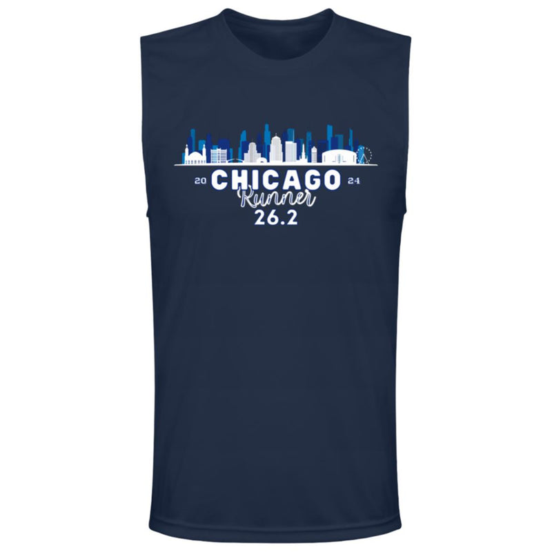 Chicago Performance Tee, 2024 Chicago Runner, Men&