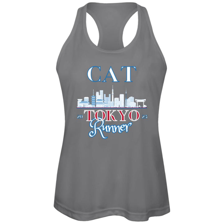 Tokyo Race Day Tank, Womens Performance Racerback Tank, Tokyo Runner, 2025 Tokyo Tee